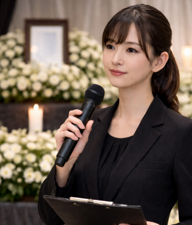 無宗教葬での司会・進行台本例